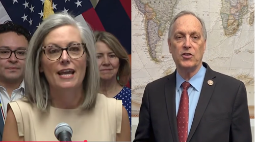 Katie Hobbs Refuses to Debate — Again — Because Ducking Republicans Is Apparently a Platform Now