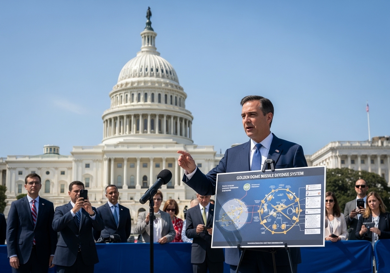 Republicans Push Bold Defense Strategy: The Golden Dome