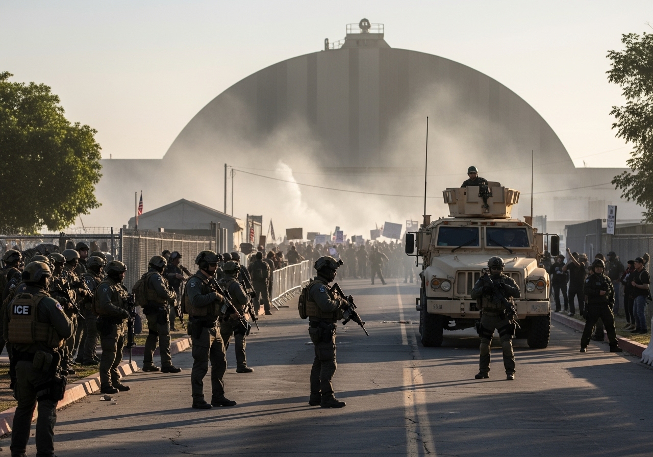 Protesters Fire on ICE: Radical Left Chaos Unleashed