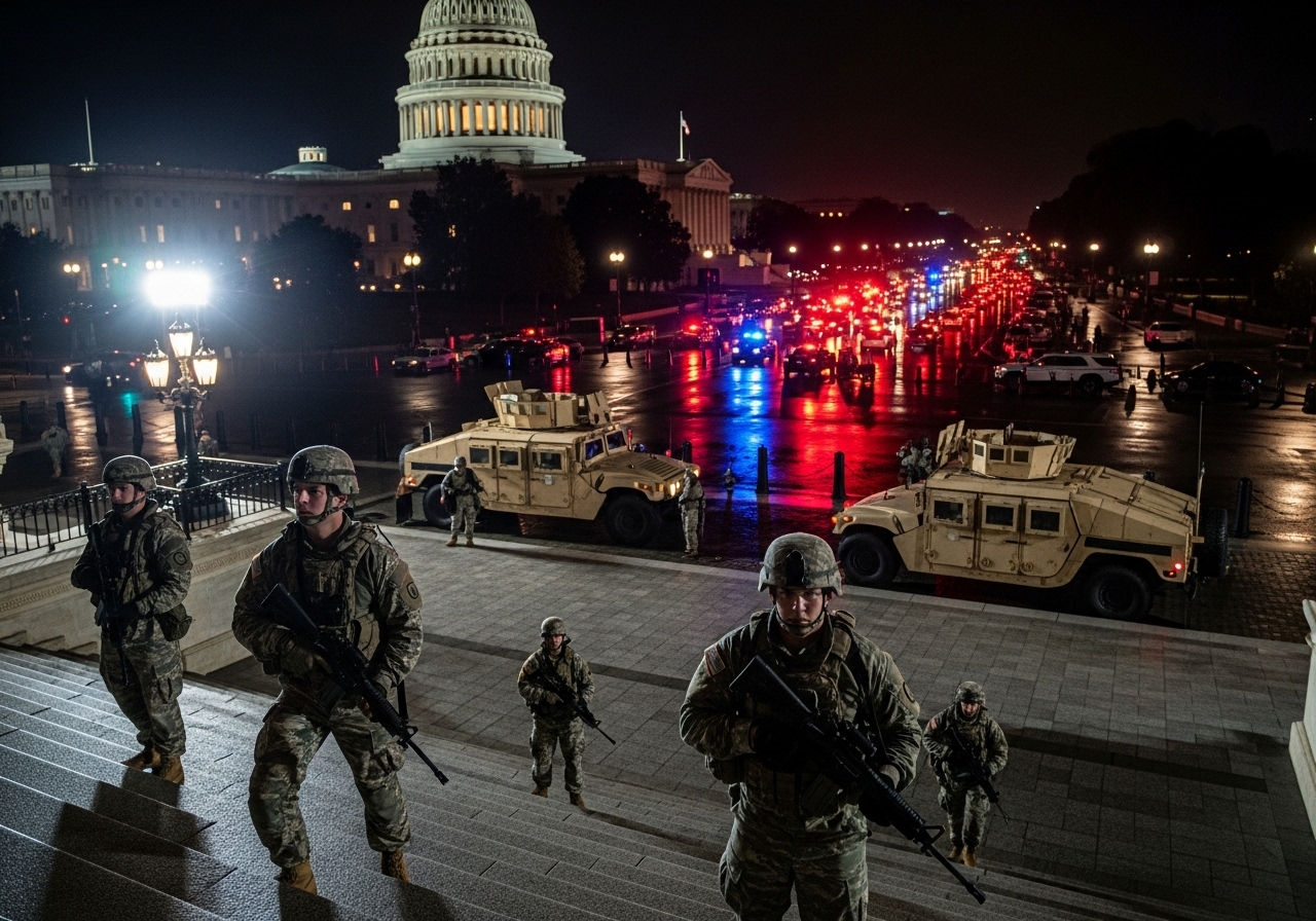 Democrats Quietly Relieved by Trump’s D.C. Intervention