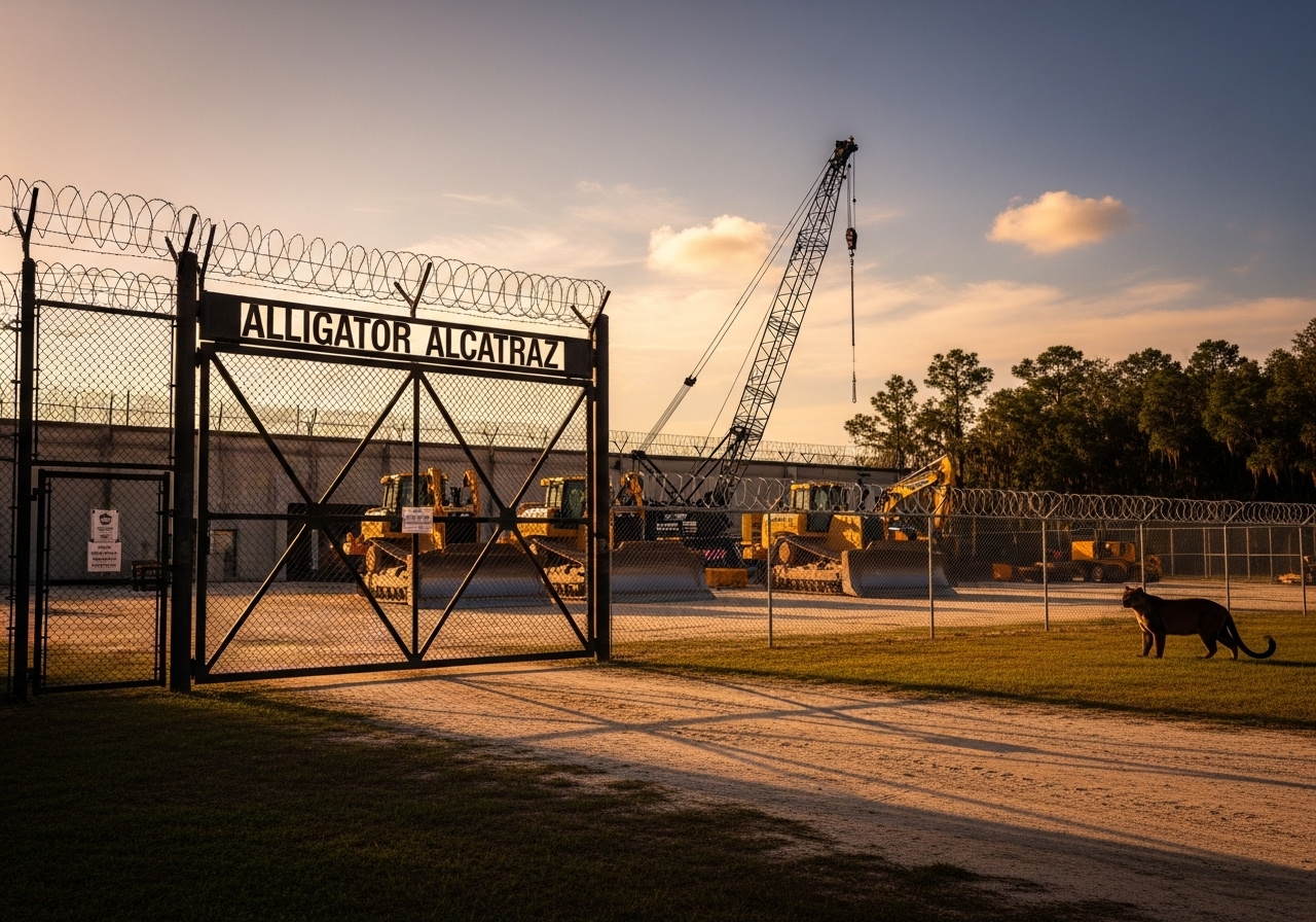 Judge Halts Florida Detention Center: Panthers or Politics?
