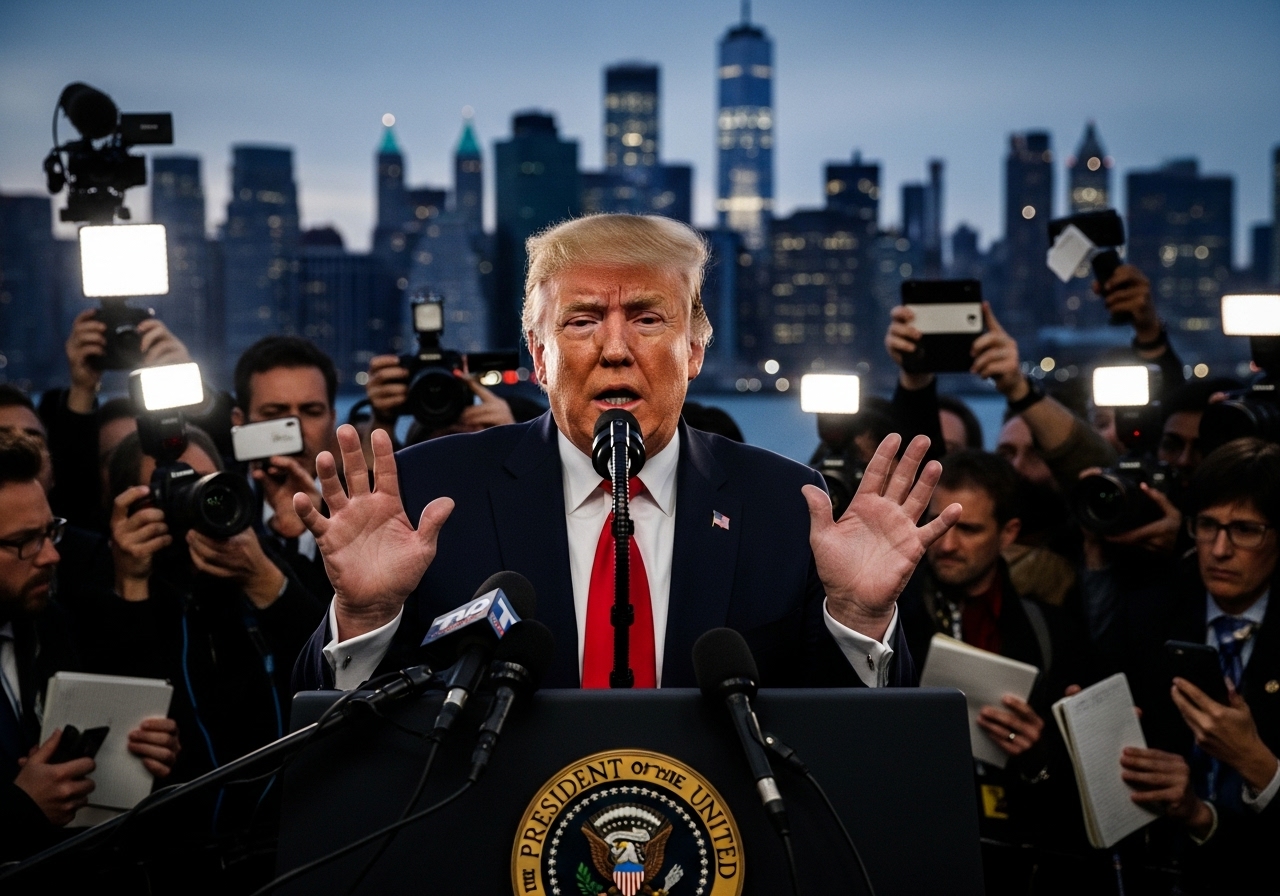 Trump Warns NYC: Beware of the Socialist Threat