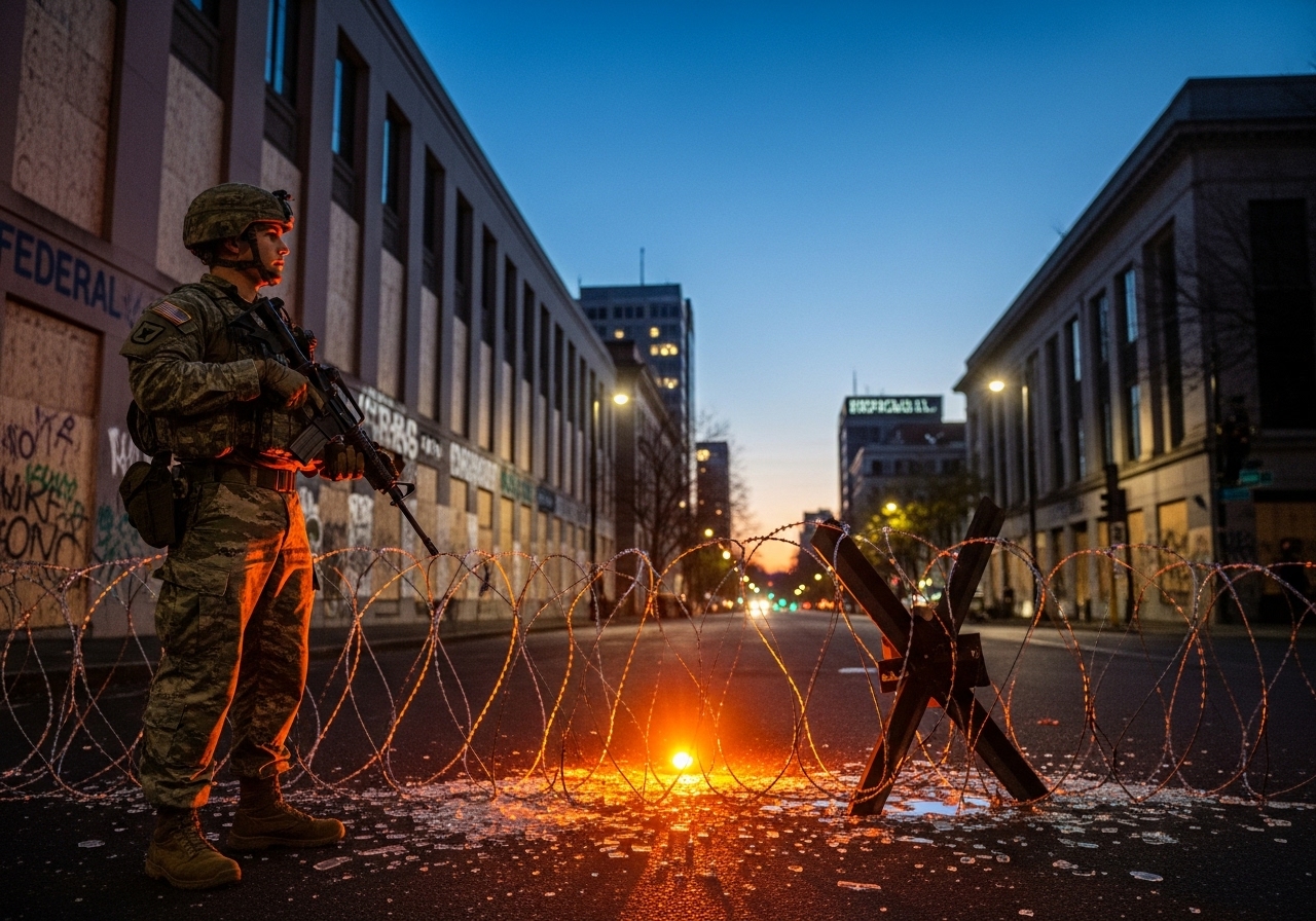 Trump Battles Oregon Over National Guard Deployment Rights