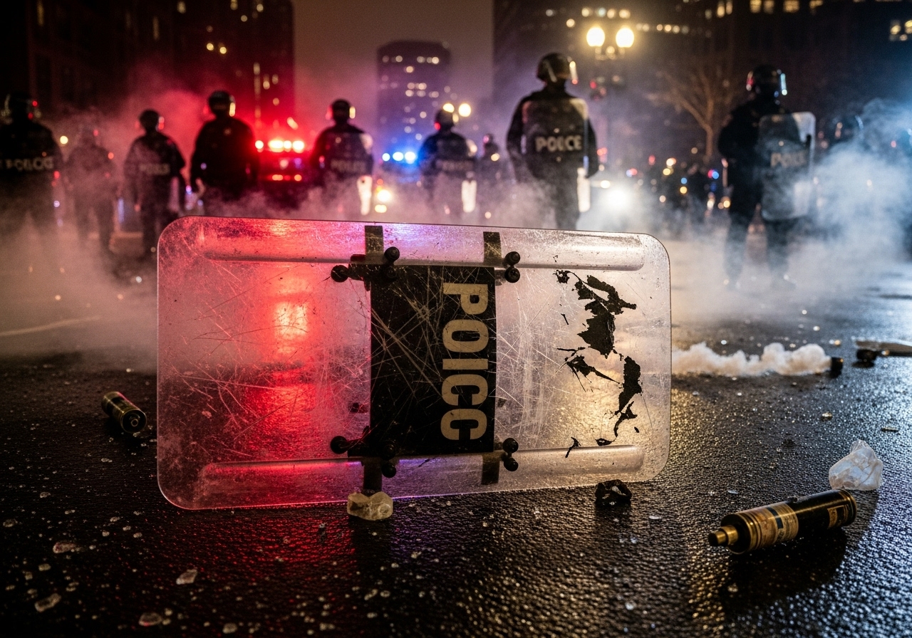 Boston Protest Turns Violent: Officers Ambushed, Injured