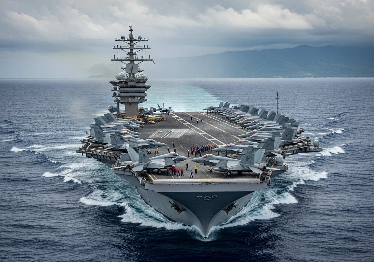 Maduro’s Days Are Numbered: U.S. Sends Carrier