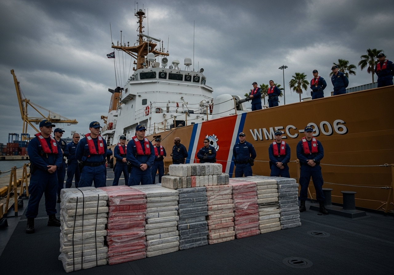 Coast Guard Scores Massive Victory Against Drug Smugglers