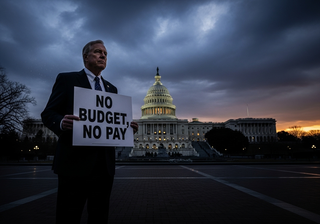 Rep. Norman Pushes Bold Plan: No Work, No Pay