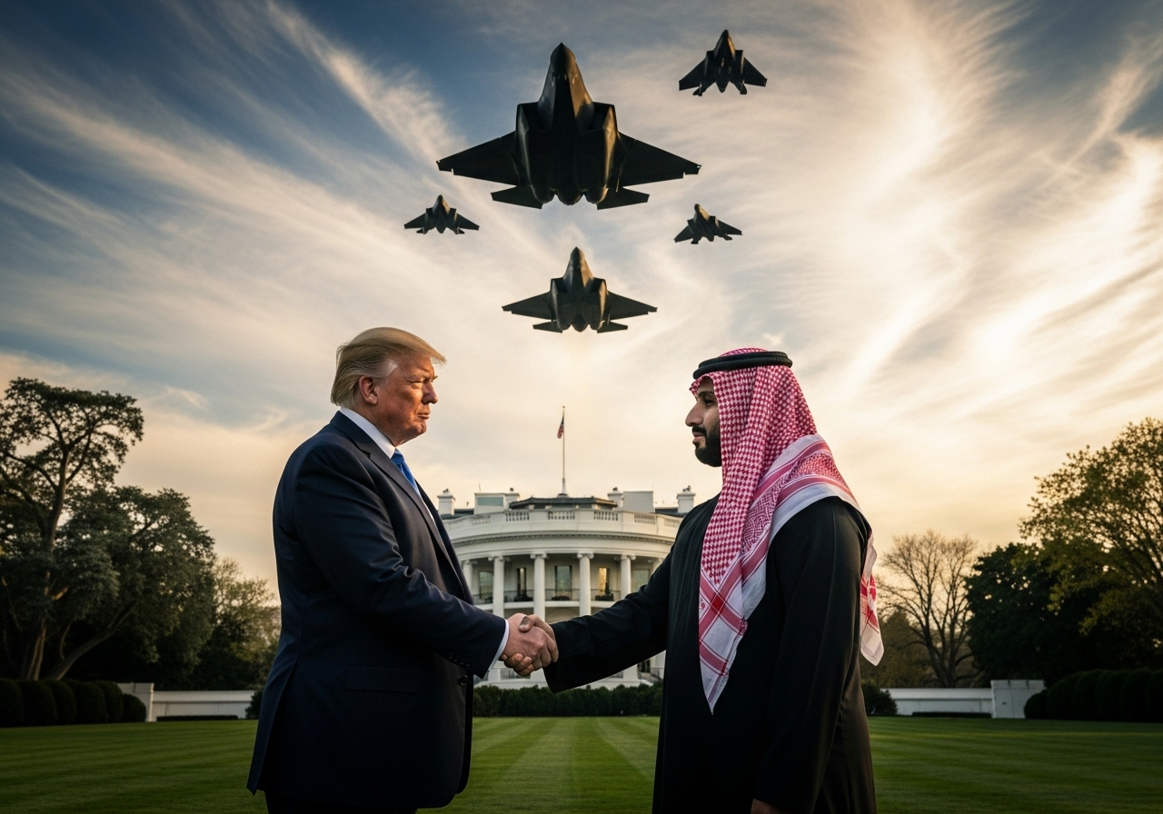 Trump Revives U.S.-Saudi Ties with Major F-35 Deal