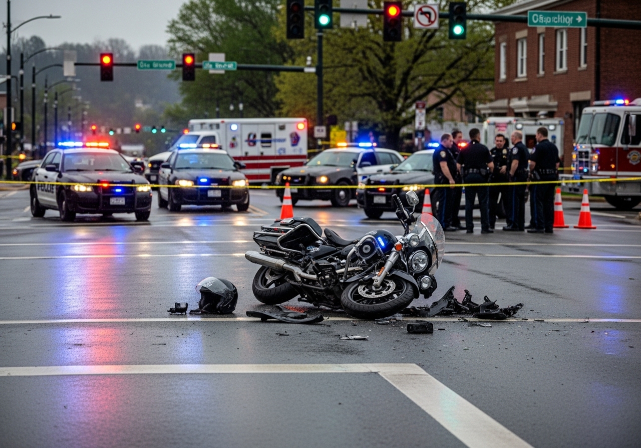 Vice President Motorcade Crash: Officer Critically Injured