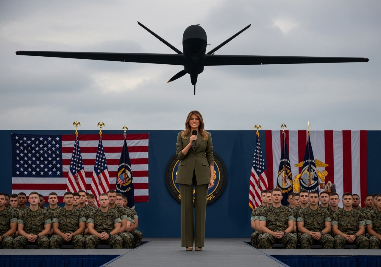 Melania Trump Warns: AI Will Change Warfare Forever