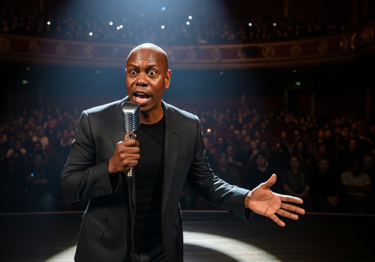 Chappelle Strikes Again: Kirk Gets Roasted Hard