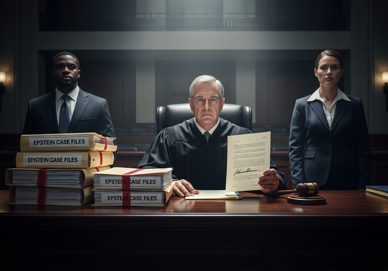 Judge Orders DOJ to Release Epstein Case Files