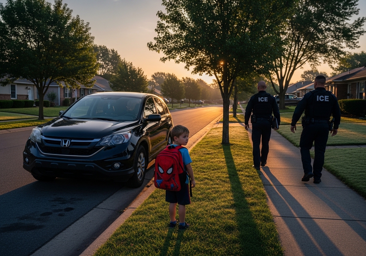 Media Spins False Tale About ICE Agents Arresting A Five Year Old Boy