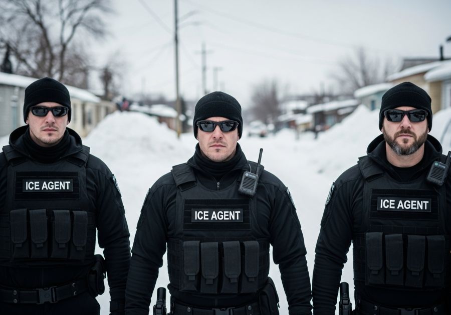 ICE Agent Shoots Mother of 6-Year-Old in the Face (Hooray!)