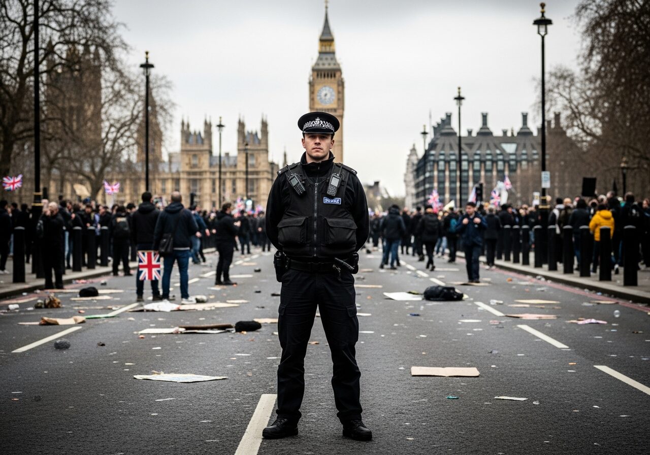 Chaos Reigns in London: Freedom Under Siege