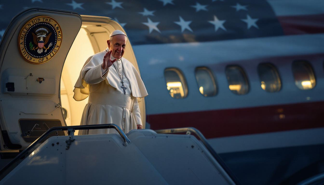 The First American Pope Picked a Fight With the First President Who Fights Back — And Now He’s Fleeing to Africa