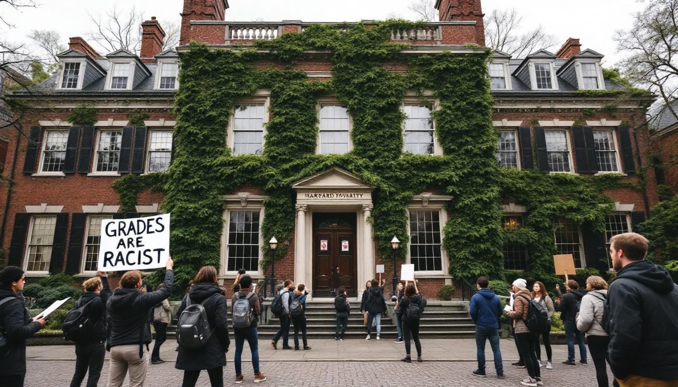 Harvard Students Paying $60K a Year Just Discovered That Grades Are Racist